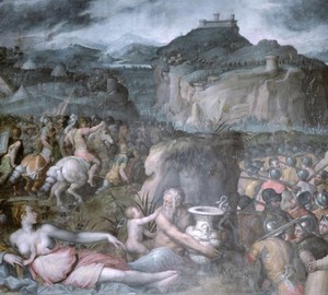 The Siege of San Leo, Giorgio Vasari