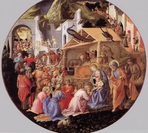 “Adoration of the Magi”, Fra Filippo Lippi and Fra Beato Angelico – description of the painting