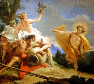 “Apollo Pursuing Daphne”, Tiepolo – description of the painting