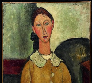 Girl in a yellow dress, Amedeo Modigliani – description of the painting