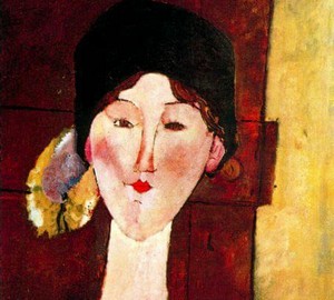 Portrait of Beatrice Hastings, Amedeo Modigliani – description