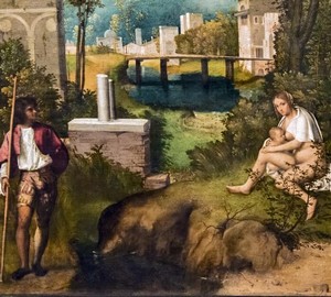 “Storm (Thunderstorm)”, Giorgione – description of the painting