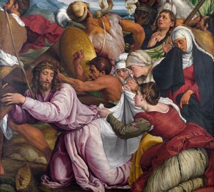 “The Way to Calvary”, Jacopo Bassano – description of the painting