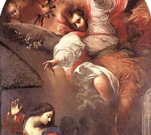 The Annunciation, Sebastiano Mazzoni