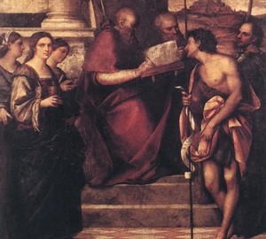 “St. John Chrysostom”, Sebastiano del Piombo – description of the painting