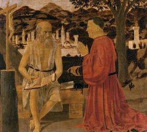 Saint Jerome with a donor, Piero della Francesca