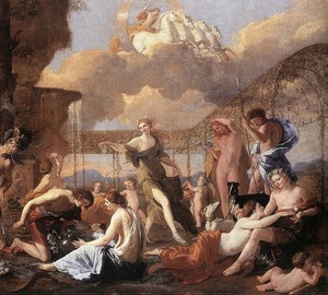 The Kingdom of Flora, Nicolas Poussin, 1630-1631