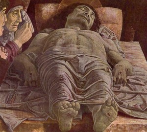 Dead Christ, Andrea Mantegna, 1490