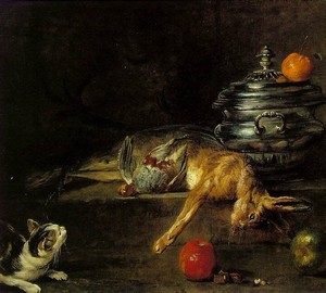 “Silver tureen”, Jean Baptiste Simeon Chardin – description of the painting