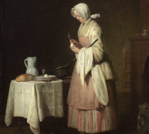 “Caring nanny”, Jean Baptiste Simeon Chardin – description of the painting