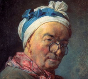 “Self-portrait in pince-nez”, Jean Baptiste Simeon Chardin – description of the painting