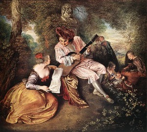 Love Song, Antoine Watteau