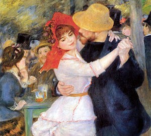 Dance at Bougival, Renoir, 1883