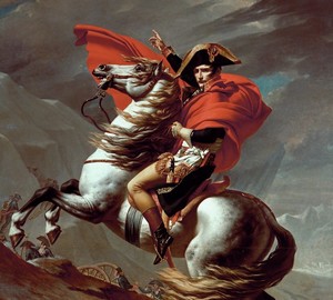 Napoleon on the pass of Saint-Bernard, Jacques-Louis David – description of the painting