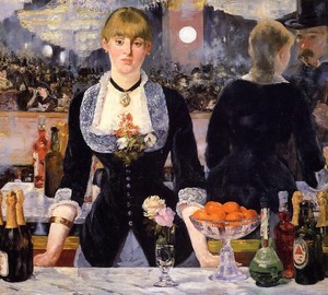 Bar in the Foley Berger, Eduard Manet – description of the painting