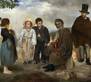 Old musician, Eduard Manet – description of the painting