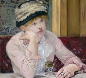 Plum, Eduard Manet – description of the painting