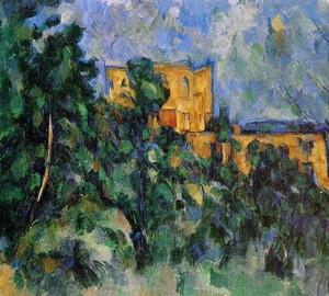 Chateau Noir, Paul Cezanne – description of the painting