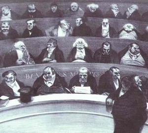 The Legislative Womb, Honore Daumier – Description