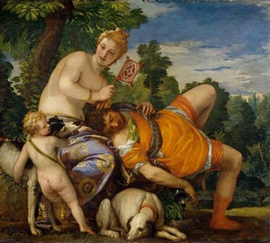 Venus and Adonis, Paolo Veronese – description of the painting