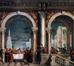 Feast in the house of Levi, Paolo Veronese, 1573