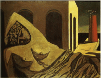 Silent Statue of Ariadne - de Chirico