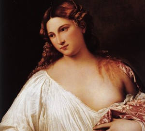 Painting Flora, Titian Vecellio