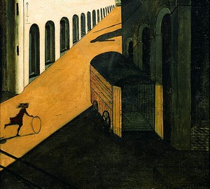 Melancholy and the mystery of the street, Giorgio de Chirico