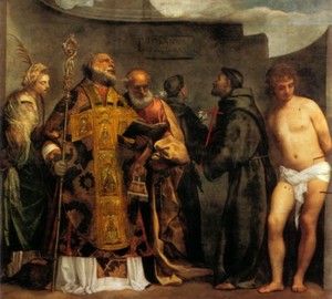 Madonna and Child with Saints (“Madonna dei Frari”), Titian