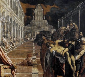 The abduction of the body of St. Mark, Jacopo Tintoretto