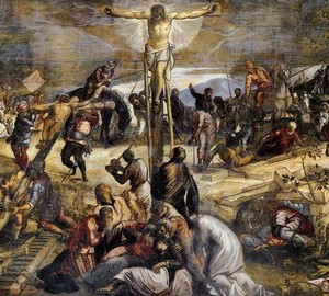 “Crucifixion”, Tintoretto – description of the painting