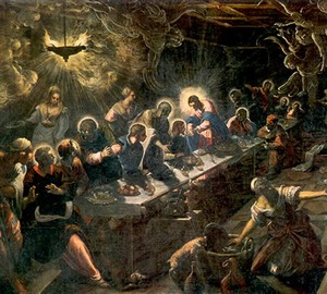 The Last Supper, Tintoretto – description of the painting