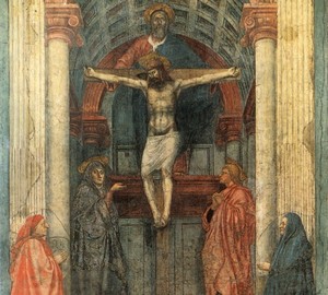 Trinity, Masaccio – description