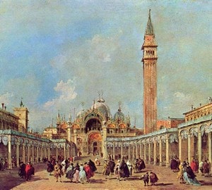 “Piazza San Marco”, Francesco Guardi – description of the painting