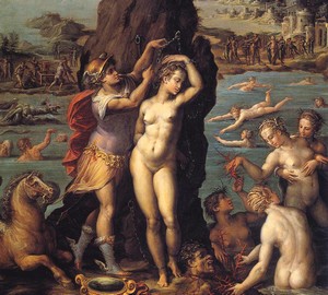 Perseus and Andromeda, Giorgio Vasari – description of the painting